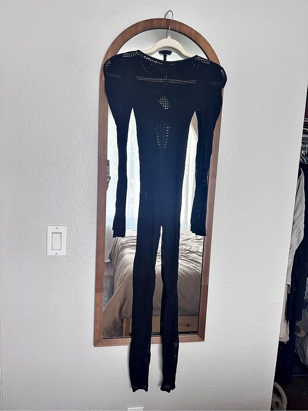 Black Long Sleeve Jumpsuit Like New